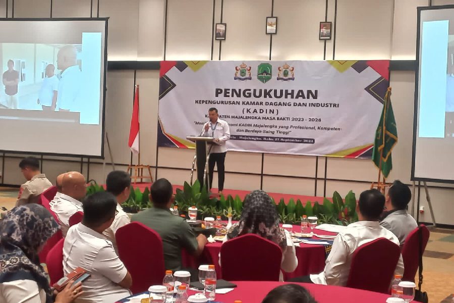 Dena Muhammad Ramdan Pimpin Kadin Majalengka 2023-2028