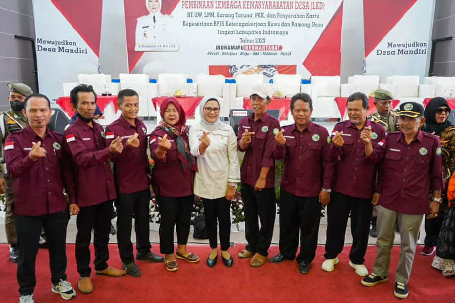 Bupati Nina Minta Lembaga Kemasyarakatan Desa Bantu Wujudkan Indramayu Bermartabat