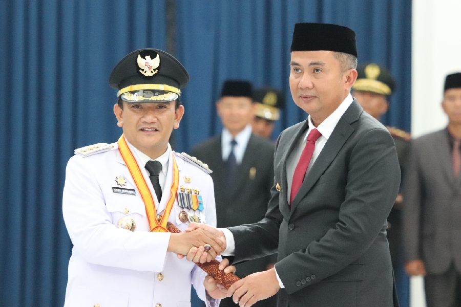 Dedi Supandi Dilantik Jadi Penjabat Bupati Majalengka