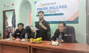 Panwascam Balongan Laksanakan Pengawasan Kampanye Pemilu 2024