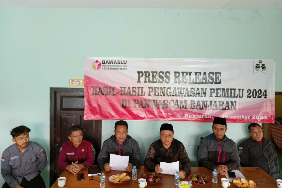 Panwascam Banjaran Lakukan Pengawasan Tahapan Pemilu 2024 dengan Metode ACT
