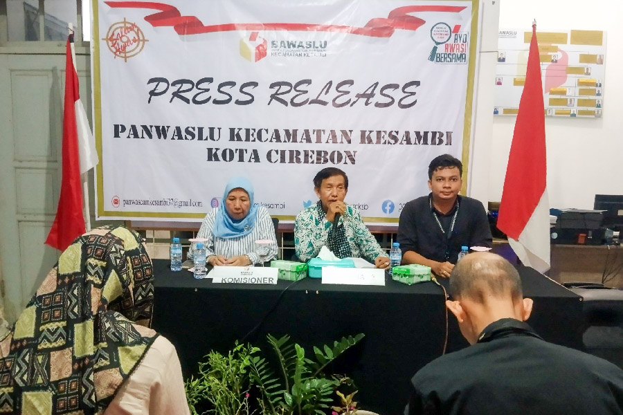 Panwascam Kesambi Terima Empat Laporan Dugaan Pelanggaran Kampanye Pemilu 2024