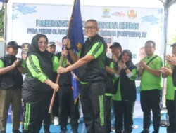 Pemkot Cirebon Senam Bersama dan Ikut Porpemda ke-15 Jabar