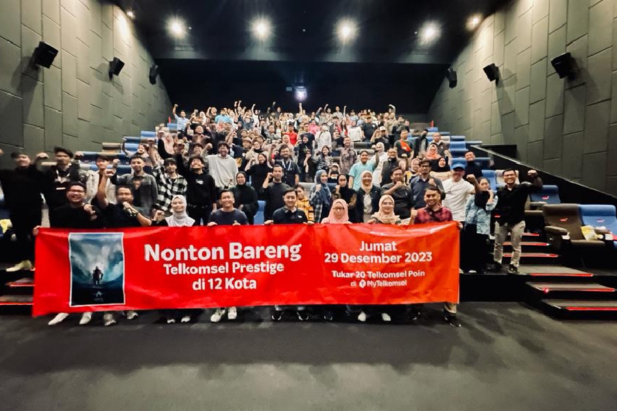 Telkomsel Gelar Nonton Film Bareng Serentak di 12 Kota