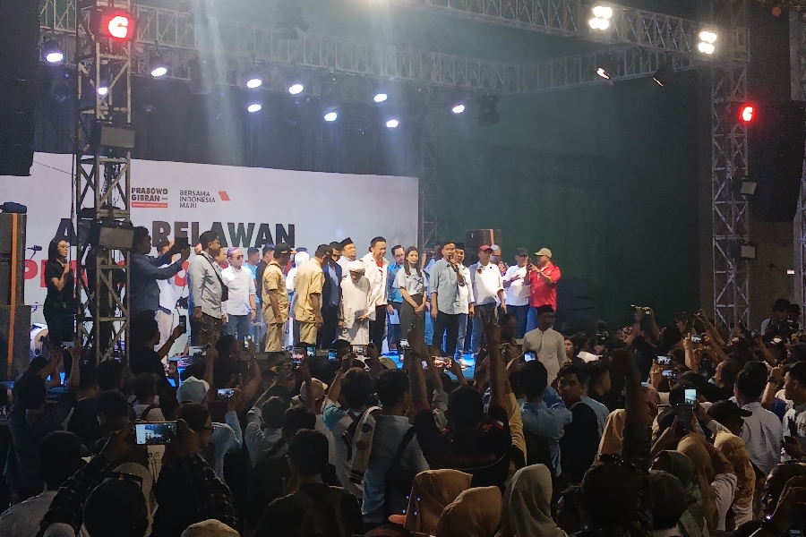 Gibran Minta Relawan Tak Terpancing Nyinyiran