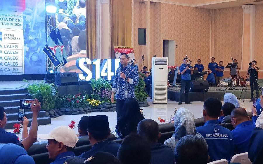 Kampanye di Cirebon, AHY Ajak Kader Fokus Menangkan Demokrat