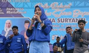 Rinna Suryanti Kampanye Akbar di Lapangan Kesenden