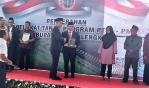 BPN Majalengka Tuntaskan 60 Ribu Sertifikat PTSL