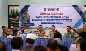 Jumat Curhat, Kapolres Cirebon Kota Tampung Aspirasi Masyarakat