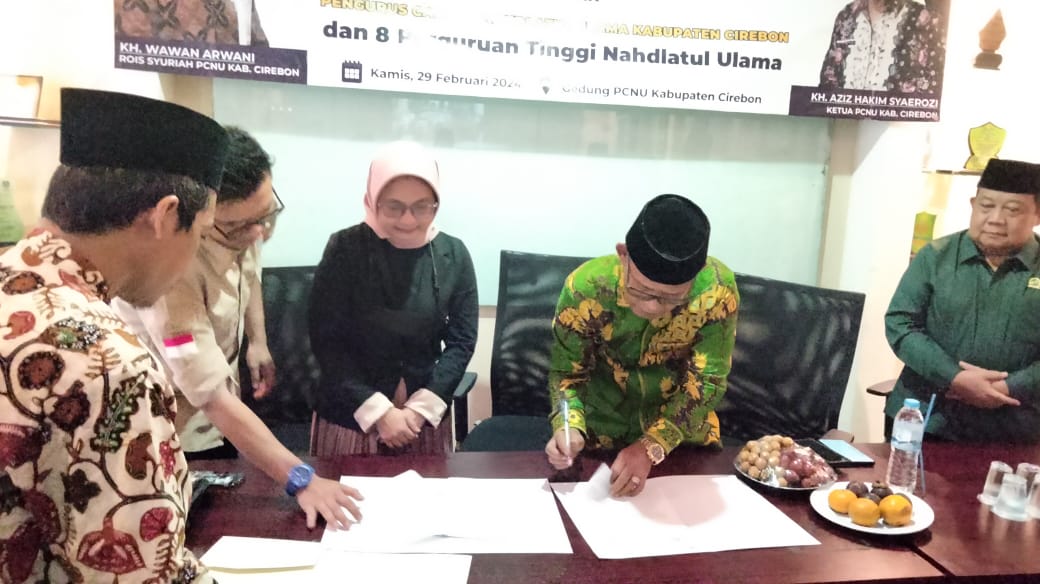 Kominfo-PCNU Kabupaten Cirebon Jalin Kerja Sama Peningkatan Literasi Digital