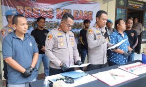 Polsek Kesambi Tangkap Pelaku Pencurian Minimarket