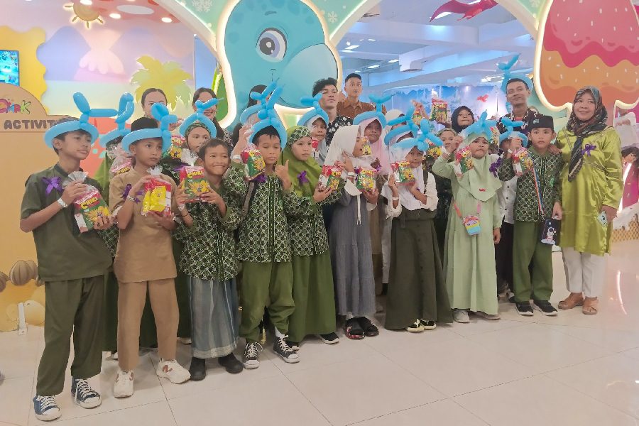 CSB Mall Berbagi Keberkahan Ramadan Bersama Ratusan Anak Yatim
