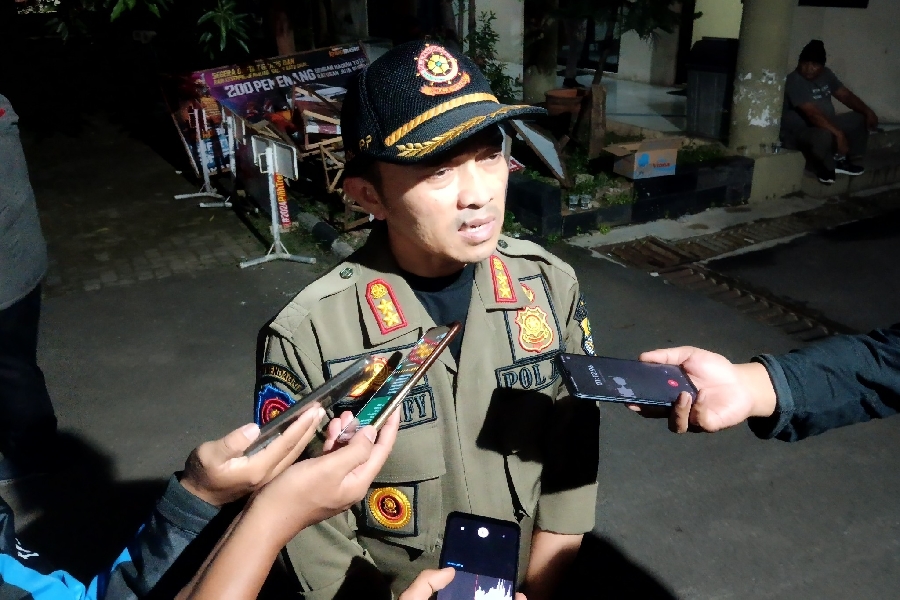 Kepala Bidang Trantibum Satpol PP Kota Cirebon,Muhammad Lutfi Iqbal