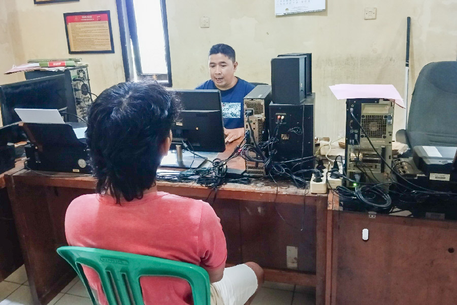 Polsek Gunung Jati Amankan Pelaku Tawuran Antarkelompok