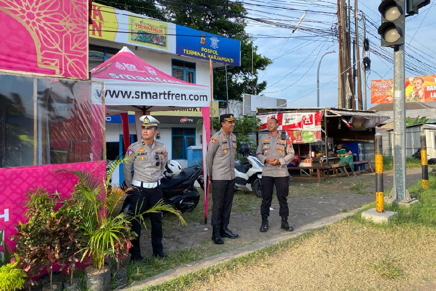 Pastikan Kelancaran Lalin, Kapolres Cirebon Kota Pantau Arus Balik