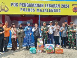 Pj Bupati Majalengka Pantau Pospam Lebaran 
