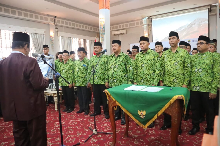 Pj Wali Kota Hadiri Pelatikan DMI Cirebon