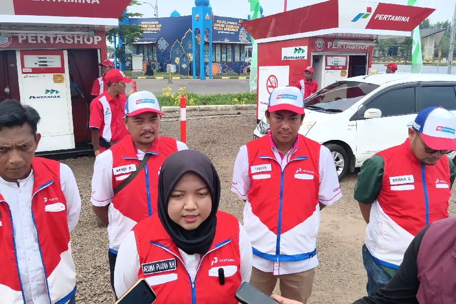 Sales Branch Manager Pertamina Patra Niaga III Indramayu, Aruma Pujian Nur Karim,