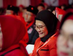 Bupati Indramayu Nina Agustina Sukseskan Rakernas V PDIP