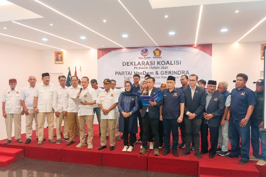 Nasdem dan Gerindra Berkoalisi untuk Pilkada Kota Cirebon 2024