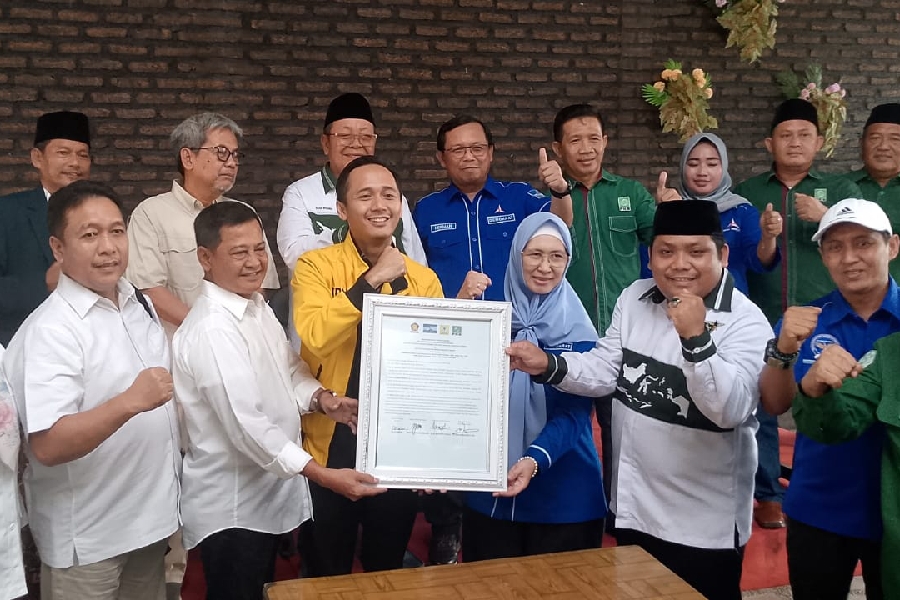 Demokrat, Gerindra, Golkar, dan PKB Berkoalisi Hadapi Pilkada Cirebon