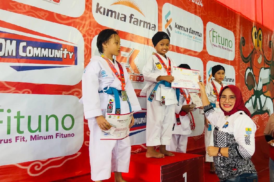 Sebanyak 1.286 Karateka Ikuti Kejuaraan Karate Sirkuit II Jabar