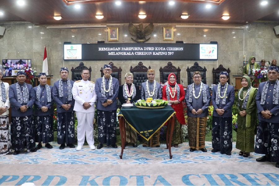 DPRD Gelar Rapat Paripurna Hari Jadi ke-597 Cirebon
