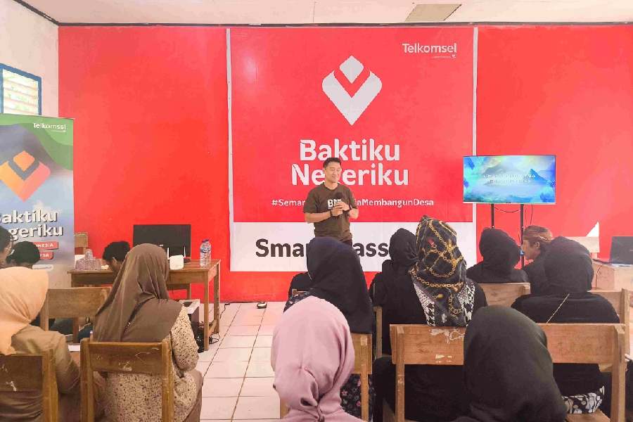 Gelar Baktiku Negeriku 2024, Telkomsel Dorong Pertumbuhan Ekonomi Desa