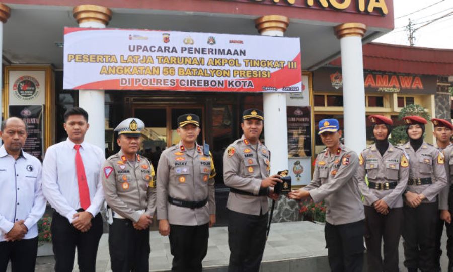 Kapolres Ciko Terima 14 Peserta Latja Tarunai Akpol Tingkat III