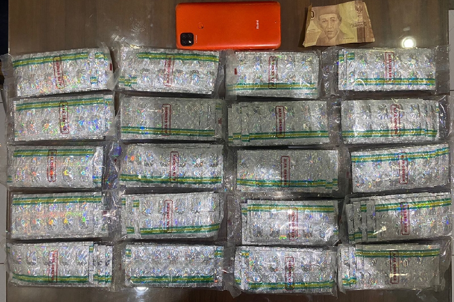 Satres Narkoba Polres Cirebon Kota Tangkap Sembilan Tersangka Narkotika