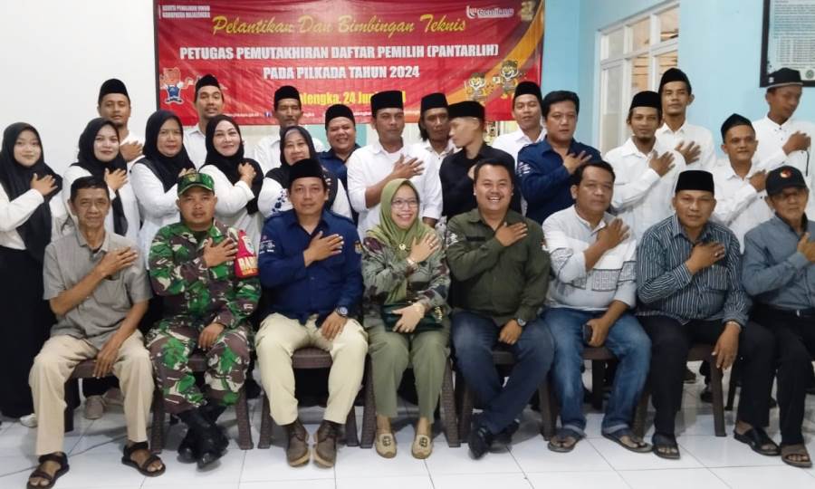 Sebanyak 194 Pantarlih Sumberjaya Coklit di 101 TPS