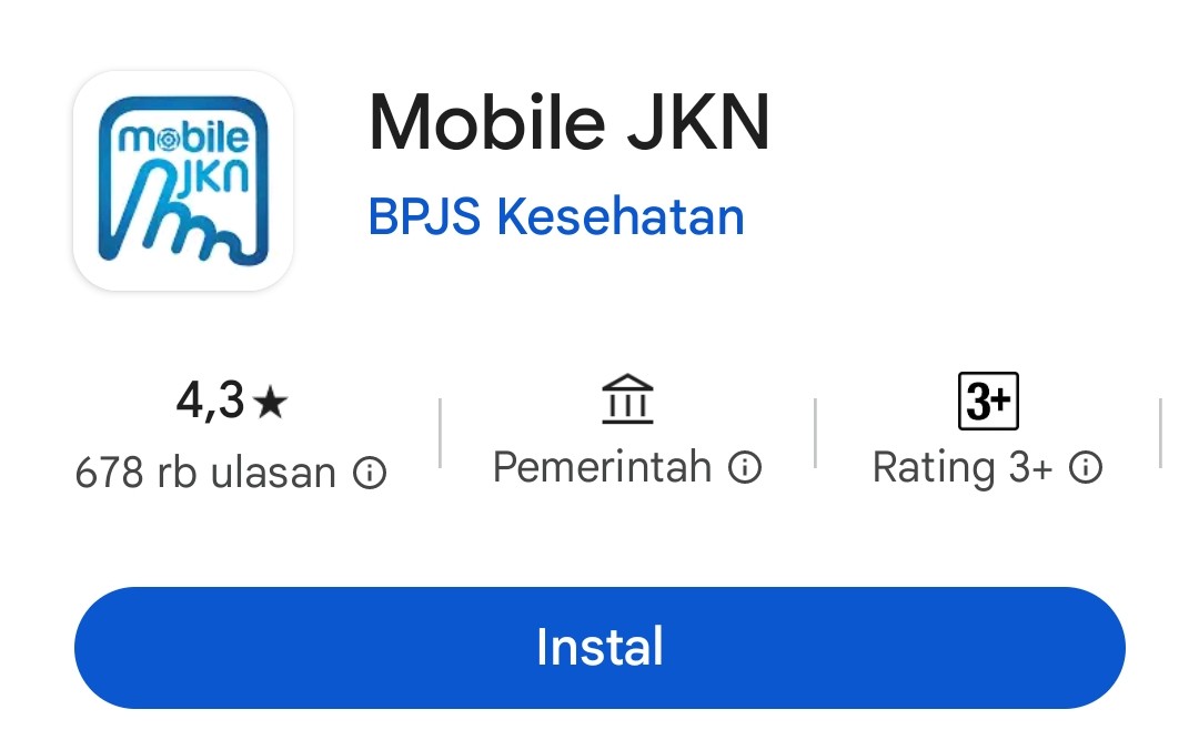 Cara Download dan Regristrasi Aplikasi Mobile JKN
