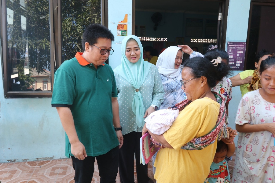 Cawalkot CIrebon Handarujati Serap Aspirasi di Posyandu Cangkol Utara