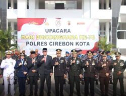 Ketua DPRD Kota Cirebon Ikuti Upacara Hari Bhayangkara ke-78