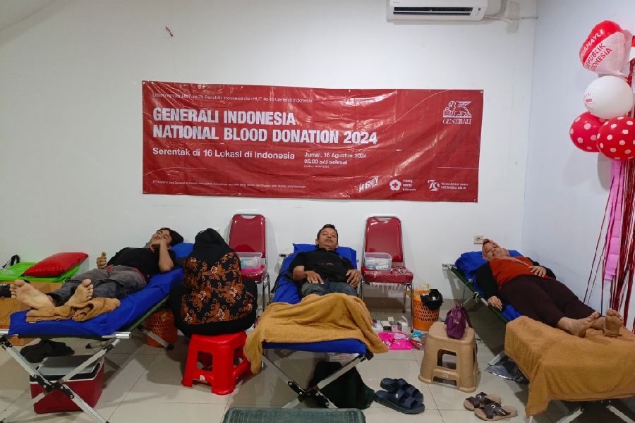 National Blood Donation 2024, Generali Indonesia Gelar Donor Darah Serempak