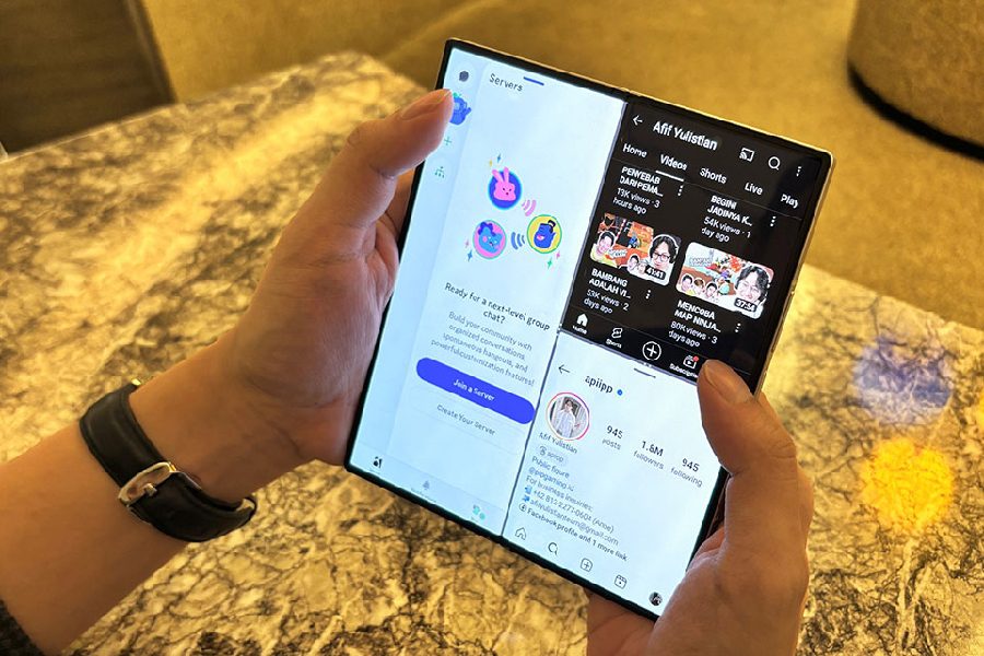 Tiga Tips Produktif Pakai Galaxy Z Fold6 ala Content Creator Apiipp