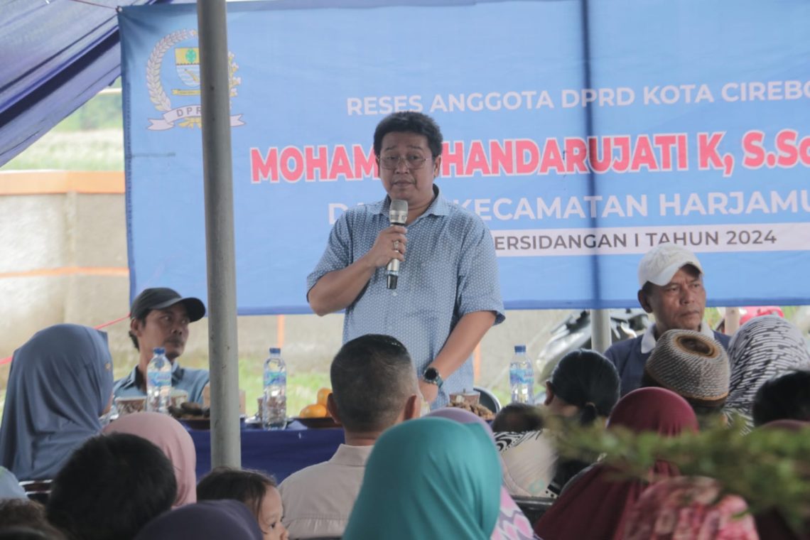 Wakil Ketua DPRD Reses di Kecamatan Harjamukti