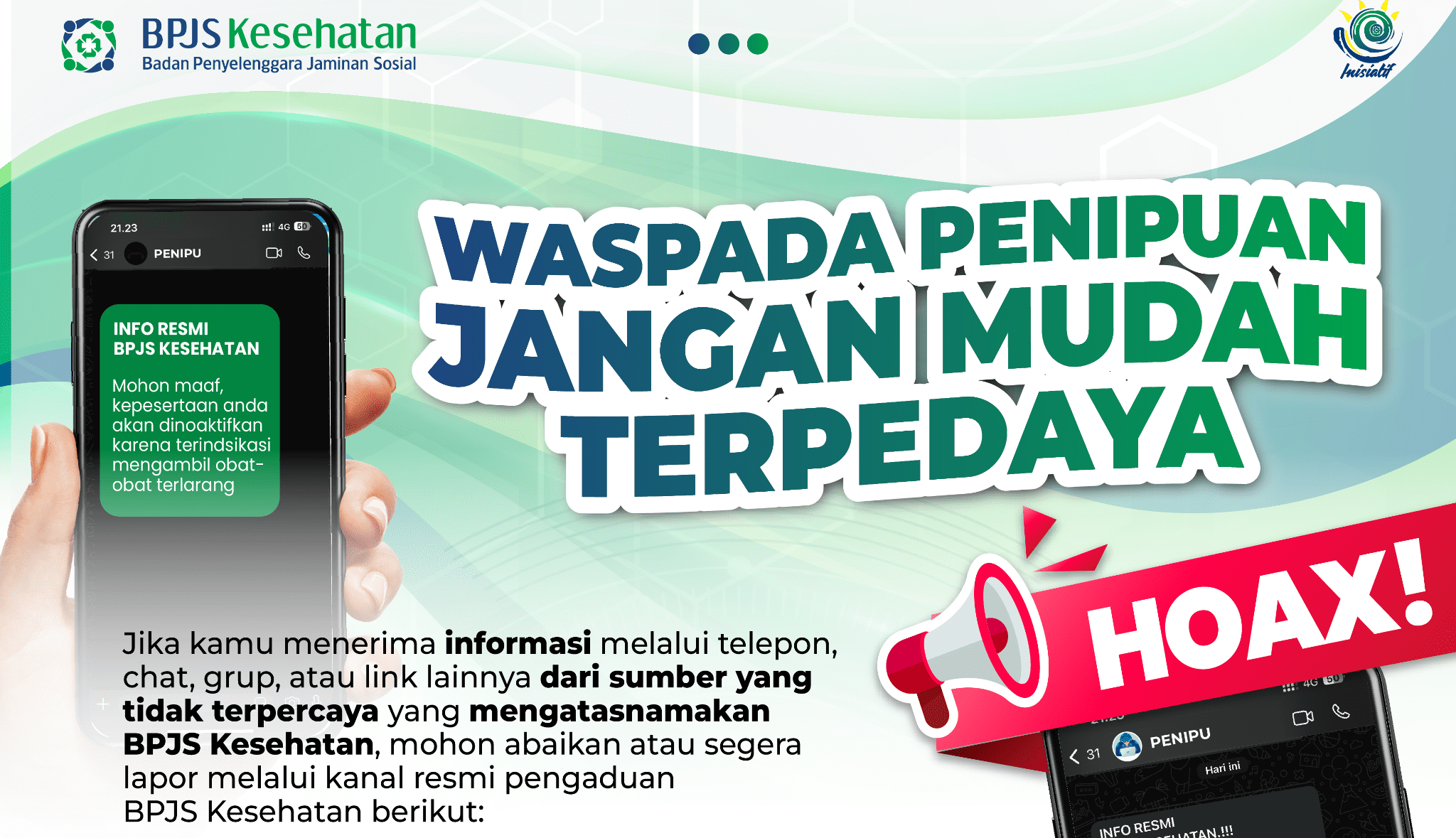 Waspada Penipuan yang Mengatasnamakan BPJS Kesehatan