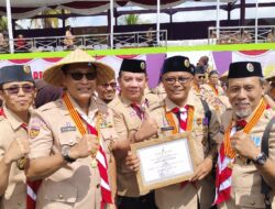 Dipimpin Eman Suherman, Kwarcab Pramuka Majalengka Raih Juara Tingkat Jabar