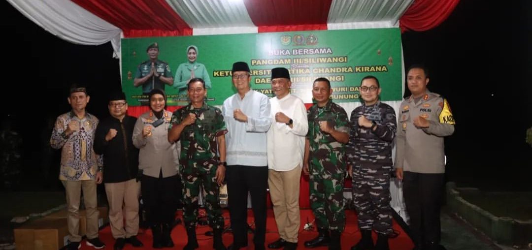Fahrozi Hadiri Buka Bersama Pangdam III Siliwangi