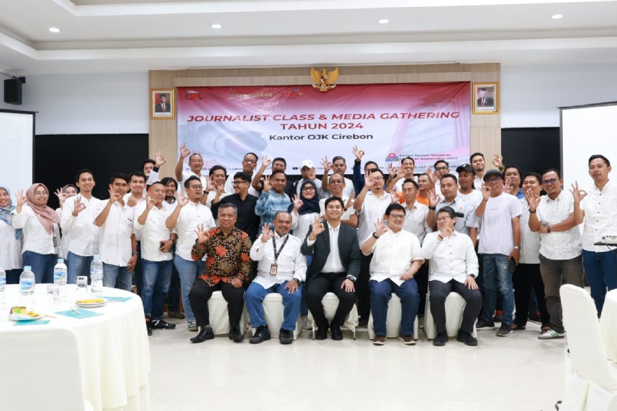 Gelar Journalist Class, OJK Cirebon Gandeng Puluhan Jurnalis Ciayumajakuning