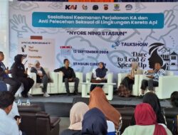 KAI Kampanyekan Anti-Pelecehan Seksual dan Sosialisasikan Keamanan Perjalanan KA