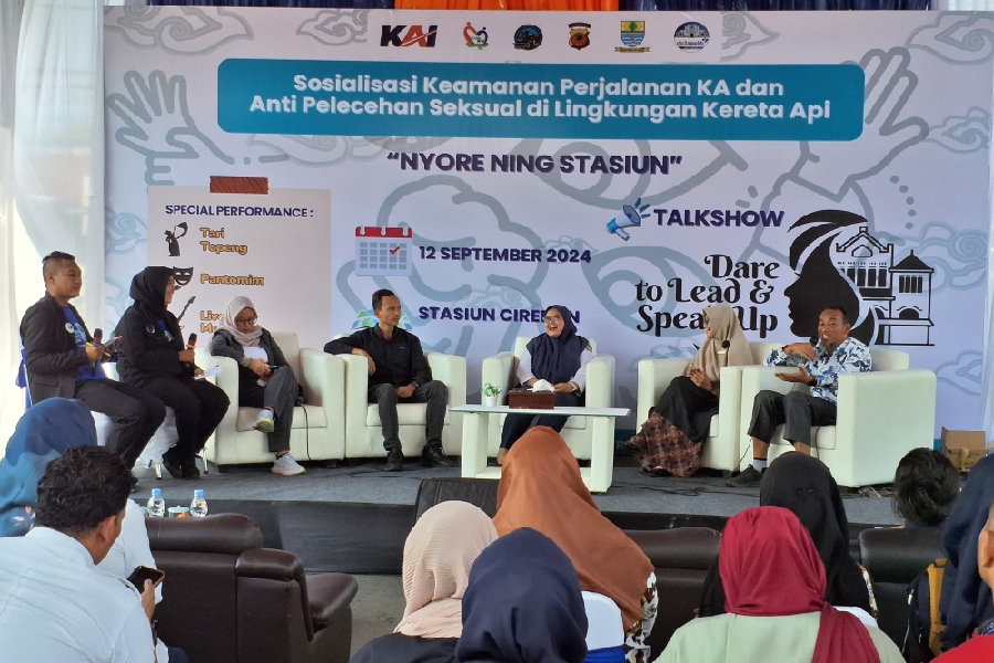 KAI Kampanyekan Anti-Pelecehan Seksual dan Sosialisasikna Keamanan Perjalanan KA