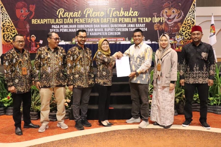 Pilkada 2024, KPU Kabupaten Cirebon Tetapkan 1.744.235 Pemilih