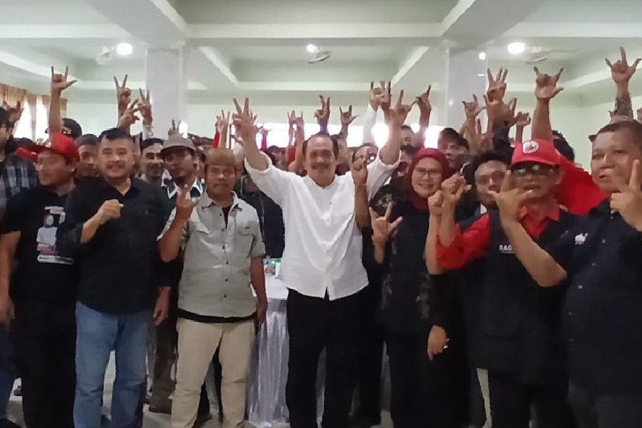 Dukungan kepada Nina Agustina dan Cagub Jeje Wiradinata Terus Mengalir
