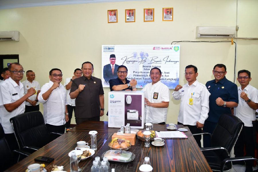 Gandeng BPN. Pemkab Indramayu Percepat Sertifikasi Aset Daerah