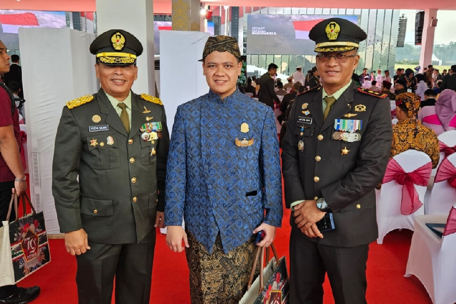 Hadiri HUT TNI, Pangeran Raja Muhammad Nusantara Perkuat Budaya-Militer