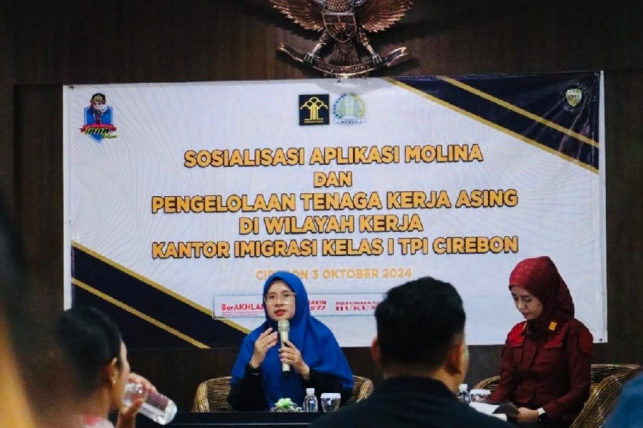 Imigrasi Cirebon Sosialisasikan Aplikasi Molina dan Pengelolaan TKA
