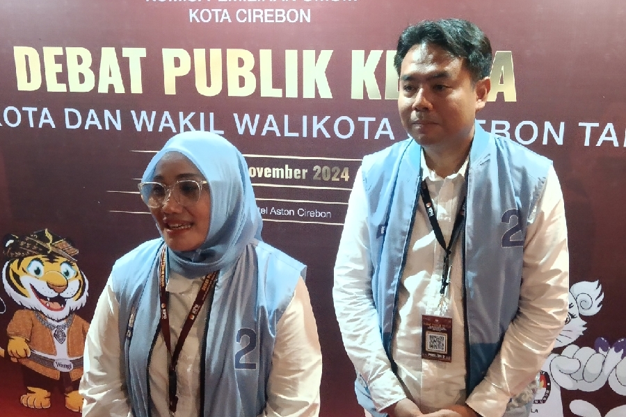 Program Tekno Park Eti-Suhendrik Curi Perhatian Debat Pilkada Cirebon