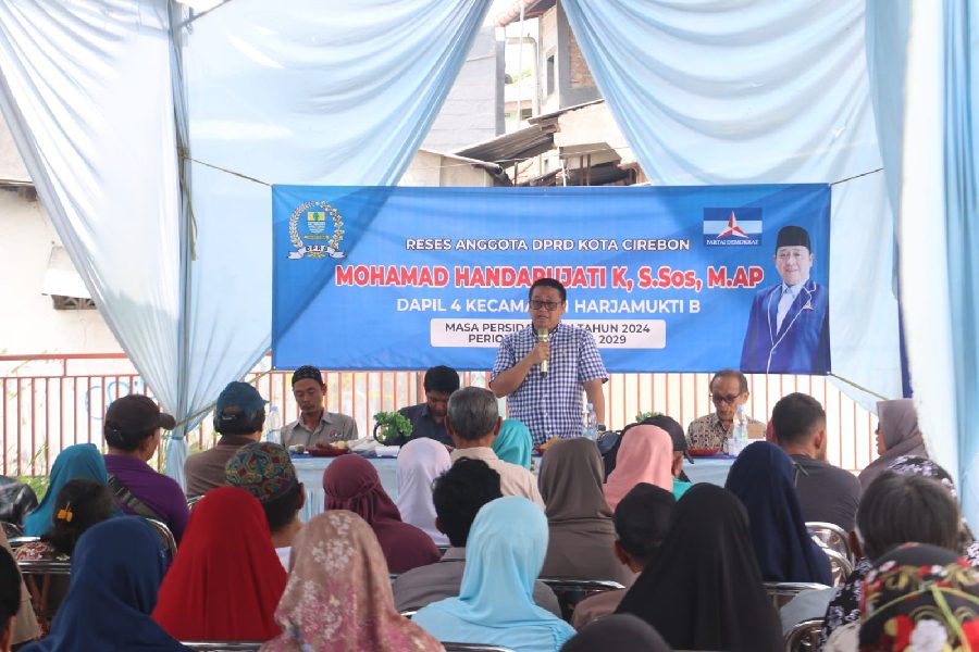 Reses di Harjamukti, Andru Terima Aspirasi Soal Banjir dan Infrastruktur